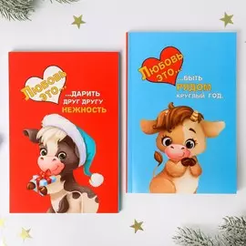 Набор новогодних блокнотов