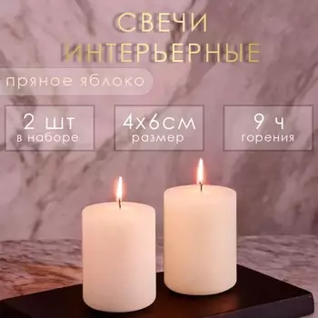 Свеча цилиндр ароматическая