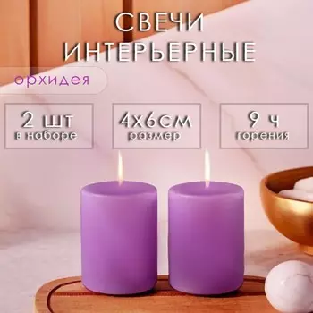 Свеча цилиндр ароматическая