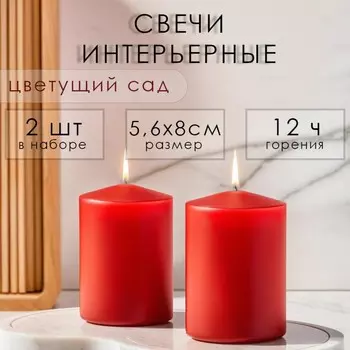 Свеча цилиндр ароматическая