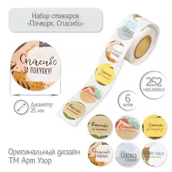 Наклейка бумага