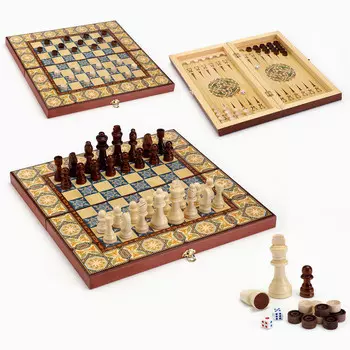 Настольные игры 3 в 1