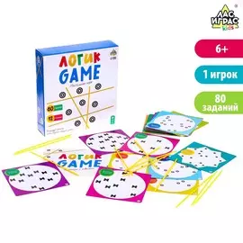 Настольная игра логикgame, 1 игрок, 6+