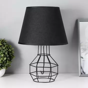 Настольная лампа бойл e27 40 вт черный 252540 см risalux