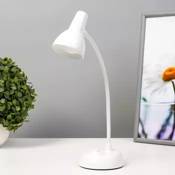 Настольная лампа стади led от батареек 3аа белый 8.58.530.5 см