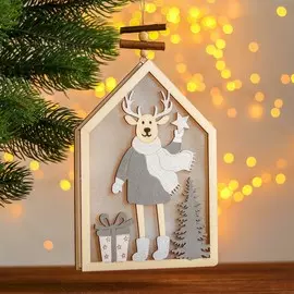Новогодний декор с подсветкой