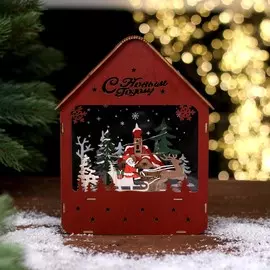 Новогодний декор с подсветкой