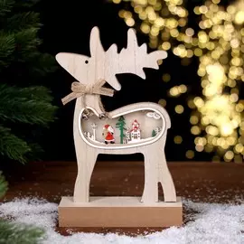 Новогодний декор с подсветкой