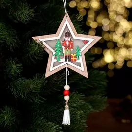 Новогодний декор с подсветкой