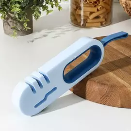 Ножеточка универсальная blue, 4 в 1, цвет синий