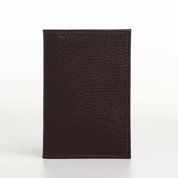 Обложка для паспорта textura, цвет коричневый