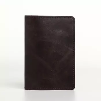 Обложка для паспорта textura, цвет коричневый