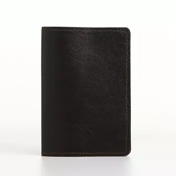 Обложка для паспорта textura, цвет коричневый