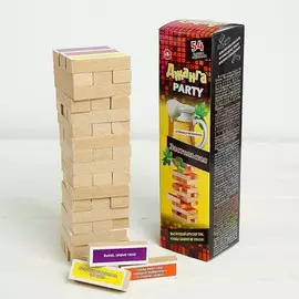 Падающая башня дженга, настольная игра,