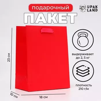 Пакет подарочный ламинированный