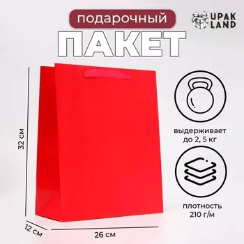Пакет подарочный ламинированный