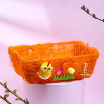 Корзина декоративная на пасху