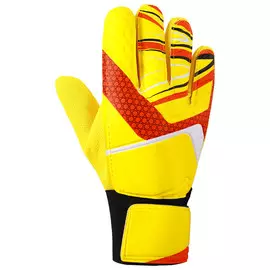 Перчатки вратарские, размер 10, цвет жёлтый