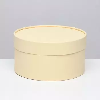 Подарочная коробка круглая