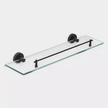 Полка для ванной stlz loft basic, стекло