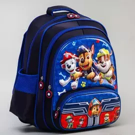 Рюкзак школьный с жестким карманом, paw patrol