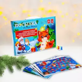 Новогодний подарок. развивающий набор с играми