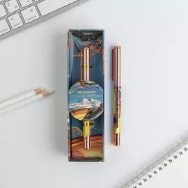 Ручка металл с колпачком