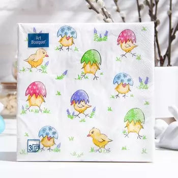 Салфетки бумажные art bouquet