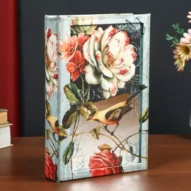 Сейф-книга дерево кожзам