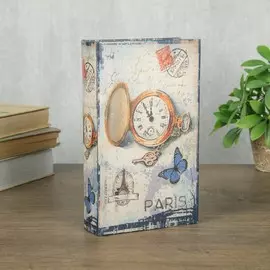 Сейф-книга дерево кожзам