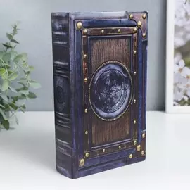 Сейф-книга дерево кожзам