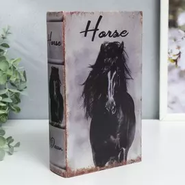 Сейф-книга дерево кожзам