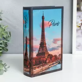 Сейф-книга дерево кожзам