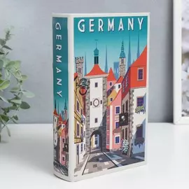 Сейф-книга дерево кожзам
