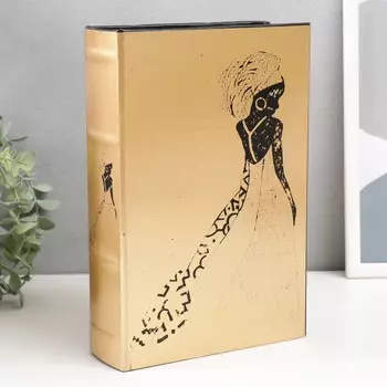 Сейф-книга дерево кожзам