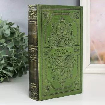 Сейф-книга дерево кожзам