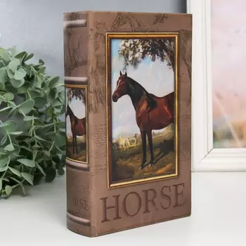 Сейф-книга дерево кожзам
