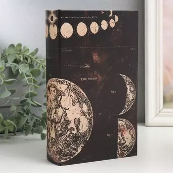 Сейф-книга дерево кожзам