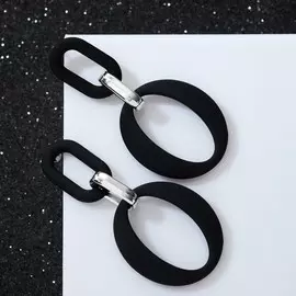 Серьги металл