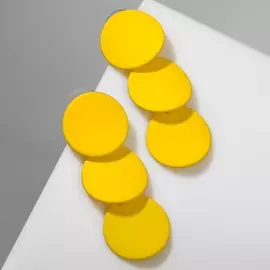Серьги металл