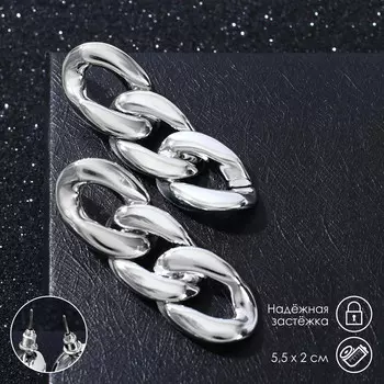 Серьги металл