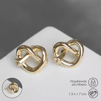 Серьги металл