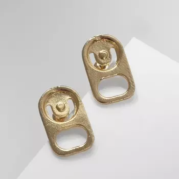 Серьги металл