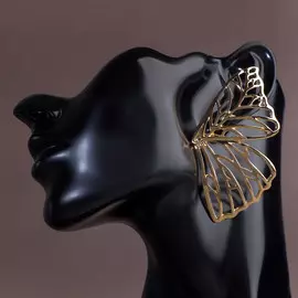 Серьги металл