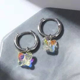 Серьги со съёмным элементом