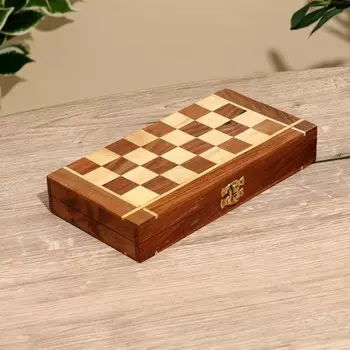 Шахматы, 25254 см, дерево шишам