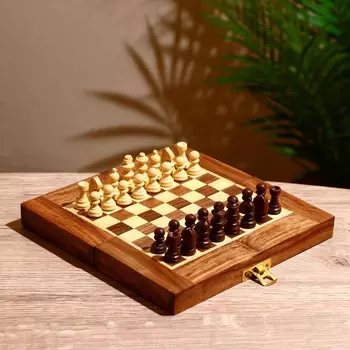 Шахматы, 17.517.52 см, дерево