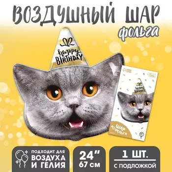 Воздушный шар фольгированный 23