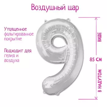 Воздушный шар фольгированный 40