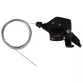 Шифтер microshift ts71-9r, правый, 9 скоростей, с тросом 2050 мм